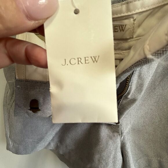J.Crew Blue/Gray City Fit Chino Shorts - Picture 5 of 9